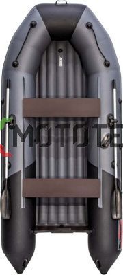 Лодка ПВХ Таймень NX 3600 НДНД PRO светло-серый/графит