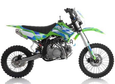 Питбайк Apollo (Аполло) RFZ Start 150 X - LE 17/14 зеленый