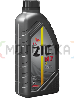 Масло моторное ZIC (Зик) M7 4T 10W-40 1л синтетическое
