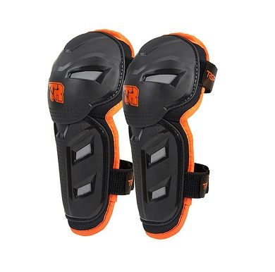 Наколенники + налокотники TIGER (Тайгер) D37 детские чёрный/оранжевый | Мототека