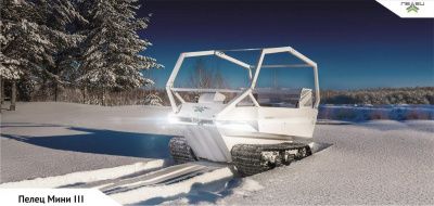 Вездеход - амфибия Pelec (Пелец) Мини III с ПСМ