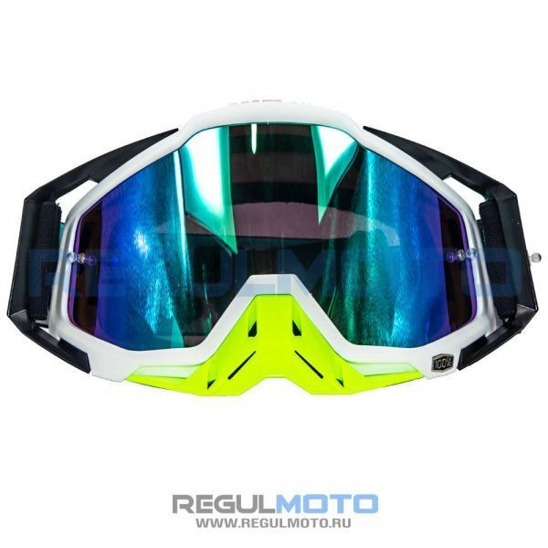 Очки 100% RACECRAFT чёрный | Мототека