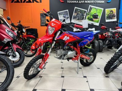 Питбайк Apollo (Аполло) TRACKER 125 LE 14/12 красный/синий