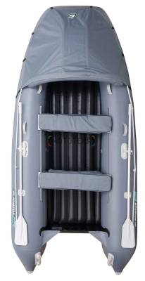 Лодка ПВХ GLADIATOR (Гладиатор) E 380 PRO тёмно-серый