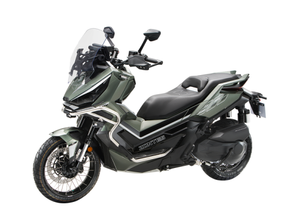 Скутер ZONTES (Зонтес) ZT368 - G (ZT1P79MP EFI) 17/14 (2025 г.) зелёный с ПТС | Мототека