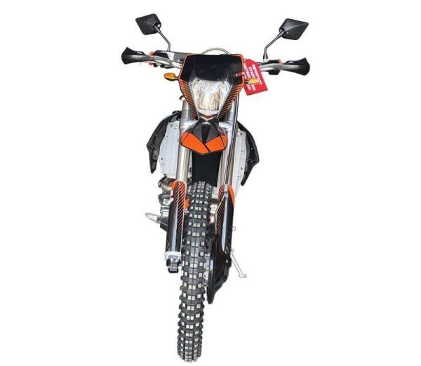 Мотоцикл кроссовый / эндуро Мотомир X - MOTOS CBS чёрный/оранжевый без ПТС | Мототека