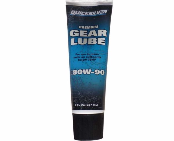 Масло редукторное Quicksilver (Квиксильвер) Gear Lube SAE 80W90 (237мл)