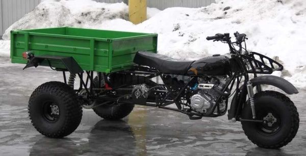 Трицикл Мотомир ТРИТОН 4 с кузовом (грузовой) | Мототека