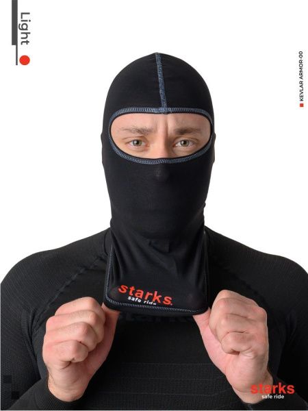 Подшлемник STARKS (Старкс) Light Чёрный/Серый | Мототека