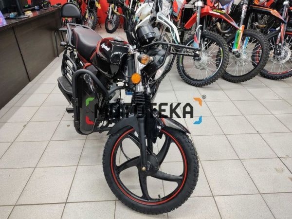 Мопед Regulmoto (Регулмото) Alpha (RM - 2) чёрный без кофра | Мототека