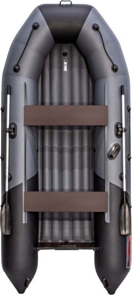 Лодка ПВХ Таймень NX 3600 НДНД PRO светло-серый/графит | Мототека