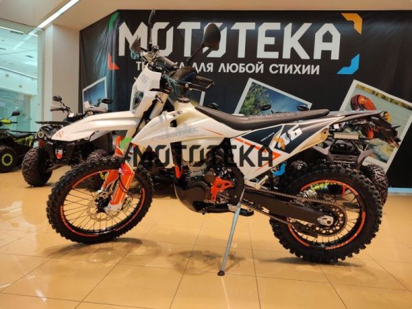 Мотоцикл кроссовый / эндуро Regulmoto (Регулмото) Crosstrec 300 белый с ПТС | Мототека