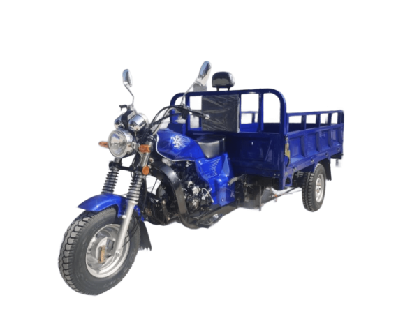 Трицикл грузовой Мотомир AGIAX 1 250 куб. см, ВОЗД.ОХЛ, кузов 2м синий с ПТС | Мототека