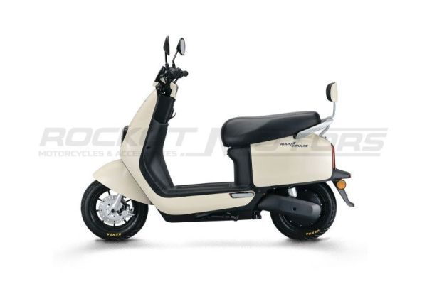 Электрический скутер ROCKOT (Рокот) IMPULSE бежевый | Мототека