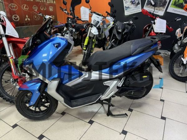 Скутер Мотомир TRACER ADV 50cc (125) синий | Мототека