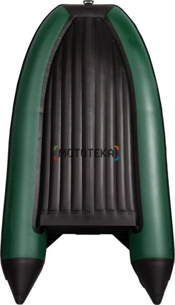 Лодка ПВХ SMarine (Смарин) AIR Standard - 380 (зелёный/чёрный) | Мототека