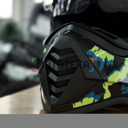 Шлем мото мотард Мототека ( MOTOTEKA ) WS 902 GLOSSY SPEED/YELLOW M - купить с доставкой, цены в интернет-магазине Мототека