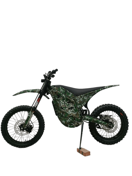 Электромотоцикл Regulmoto (Регулмото) ONE 74V камуфляж | Мототека