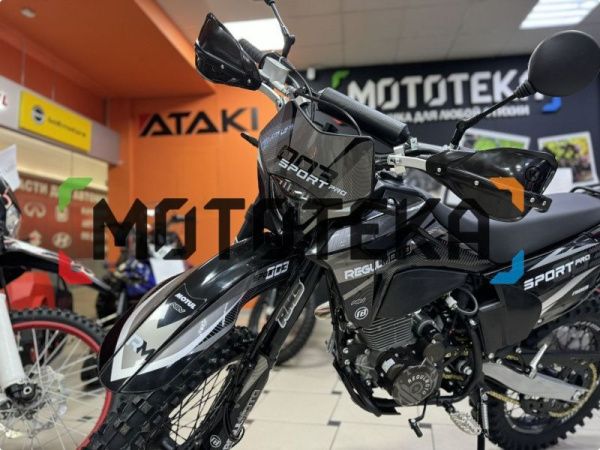 Мотоцикл кроссовый / эндуро Regulmoto (Регулмото) Sport - 003 PR PRO 300 (4 valves) 6 передач чёрный с ПТС | Мототека