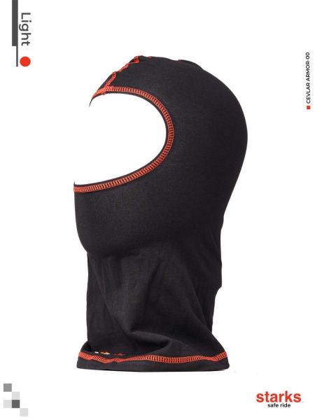 Подшлемник STARKS (Старкс) Light Чёрный/Красный | Мототека