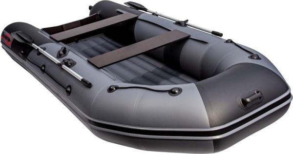 Лодка ПВХ Таймень NX 3600 НДНД PRO светло-серый/графит | Мототека