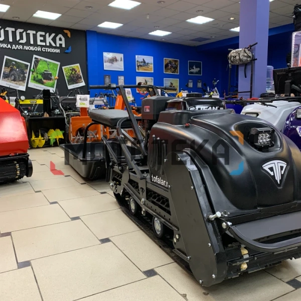 Мотобуксировщик Тофалар 500 с модулем Тягач стандарт. 20 л.с.. катковая | Мототека