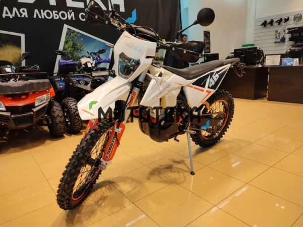 Мотоцикл кроссовый / эндуро Regulmoto (Регулмото) Crosstrec 300 белый с ПТС | Мототека