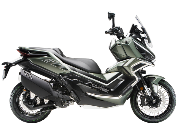 Скутер ZONTES (Зонтес) ZT368 - G (ZT1P79MP EFI) 17/14 (2025 г.) зелёный с ПТС | Мототека