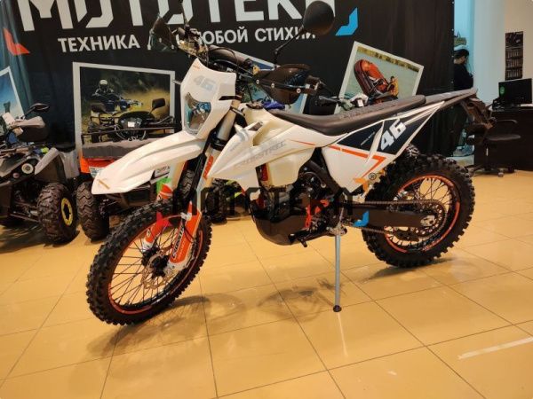 Мотоцикл кроссовый / эндуро Regulmoto (Регулмото) Crosstrec 300 белый с ПТС | Мототека