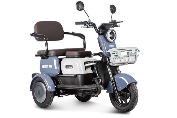 Пассажирский электротрицикл Rutrike (Рутрайк) Gelbert Sun 48V/60V 650Вт | Мототека