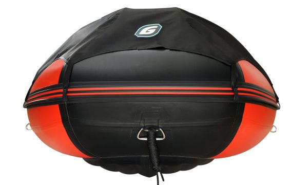 Лодка ПВХ GLADIATOR (Гладиатор) E 380 PRO красный/чёрный | Мототека