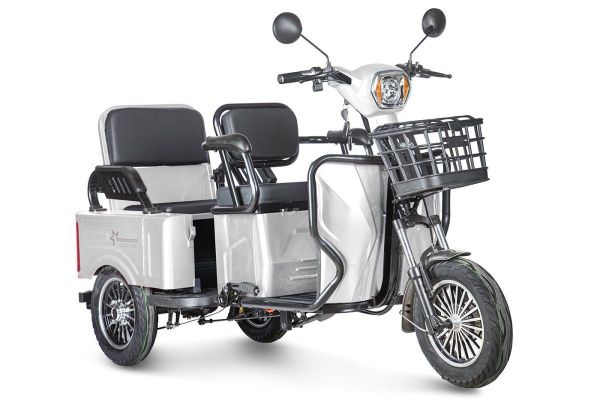 Пассажирский электротрицикл Rutrike (Рутрайк) Gelbert Tuban 48V/60V 600Вт | Мототека