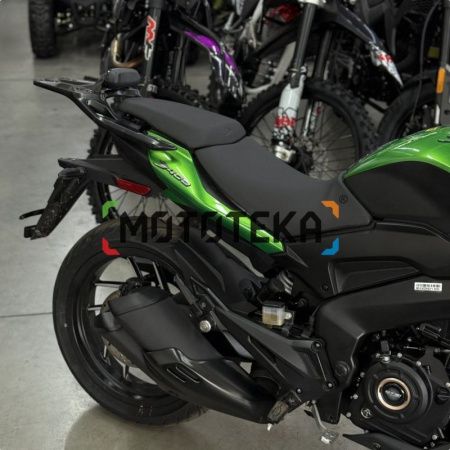 Мотоцикл дорожный BAJAJ (Баджадж) Dominar 400UG Touring зелёный с ПТС - купить с доставкой, по выгодной цене в интернет-магазине Мототека