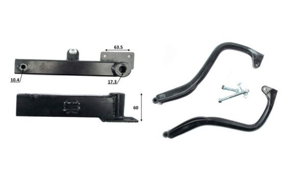 Зимний комплект MotoLand (Мотолэнд) для квадроциклов ATV 200 (лыжи + гусеницы) | Мототека