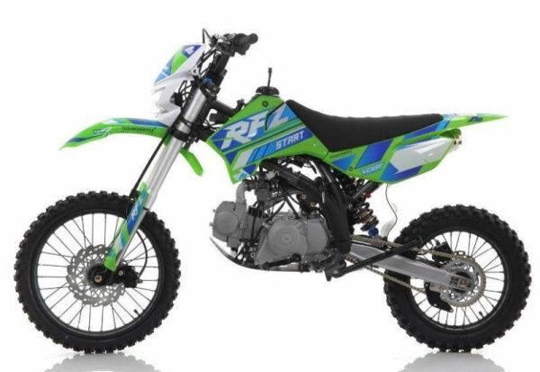 Питбайк Apollo (Аполло) RFZ Start 150 X - LE 17/14 зеленый | Мототека