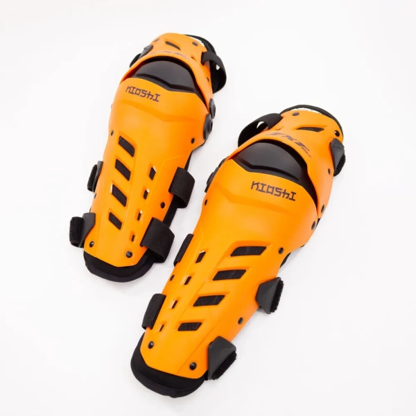 Наколенники Kioshi (Киоши) Dual Axis KN11 Оранжевый | Мототека