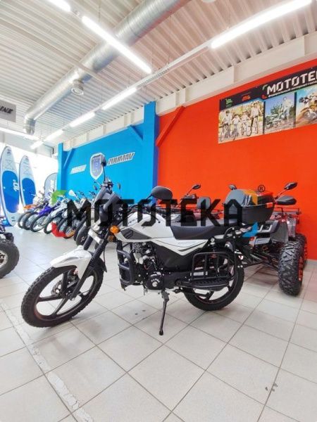 Мопед ROCKOT (Рокот) ALPHA TOURIST M - 12 49.9 (125) белый глянцевый | Мототека