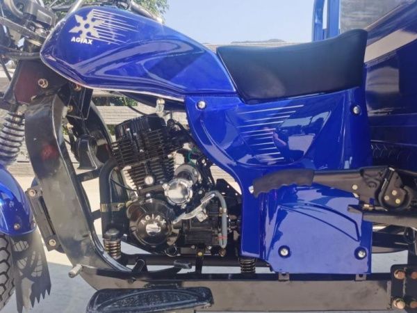 Трицикл грузовой Мотомир AGIAX 1 250 куб. см, ВОЗД.ОХЛ, кузов 2м чёрный с ПТС | Мототека