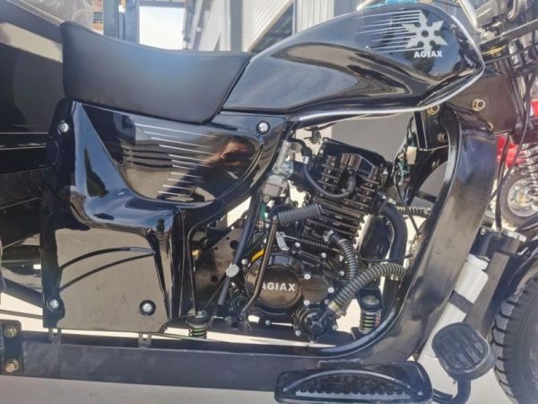Трицикл грузовой Мотомир AGIAX 2 250 куб. см. ВОДЯН.ОХЛ. кузов 2м чёрный с ПТС | Мототека