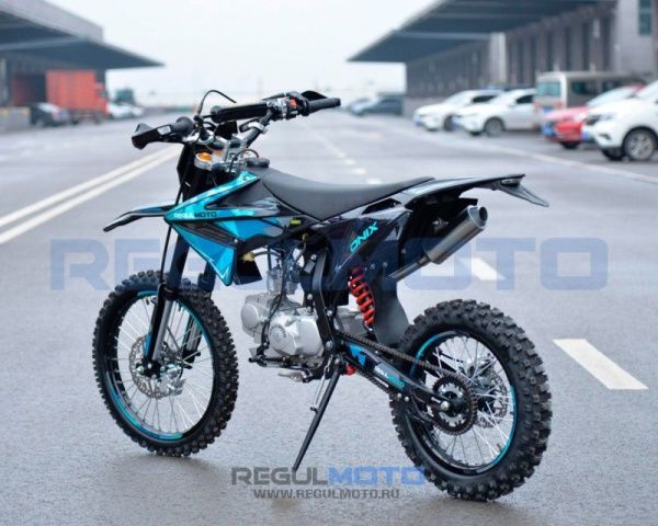 Питбайк Regulmoto (Регулмото) ONIX 49 (125) чёрный/синий | Мототека