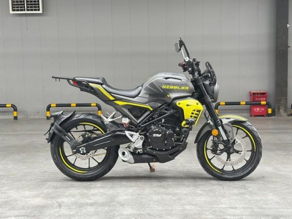 Мотоцикл дорожный Regulmoto (Регулмото) Nibbler серый/жёлтый с ПТС | Мототека
