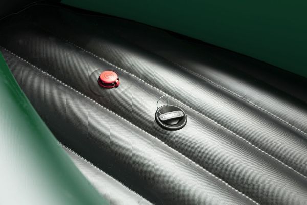 Лодка ПВХ SMarine (Смарин) AIR Standard - 380 (зелёный/чёрный) | Мототека