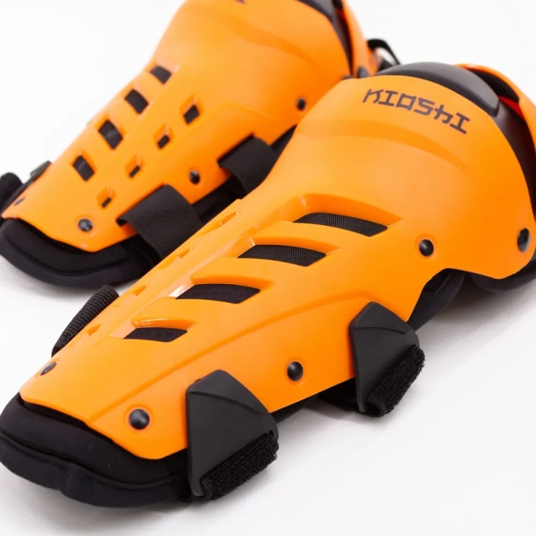 Наколенники Kioshi (Киоши) Dual Axis KN11 Оранжевый | Мототека