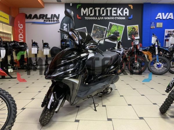 Скутер Мотомир SPARK 49.5 (125) чёрный | Мототека