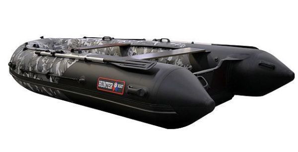 Лодка ПВХ Hunter (Хантер) 380 ПРО Камуфляж | Мототека