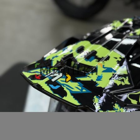 Шлем мото мотард Мототека ( MOTOTEKA ) WS 902 GLOSSY SPEED/YELLOW M - купить с доставкой, цены в интернет-магазине Мототека