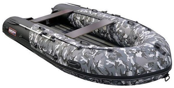Лодка ПВХ Hunter (Хантер) 380 ПРО Камуфляж | Мототека
