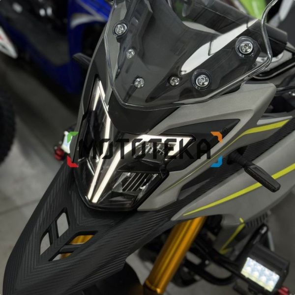 Мотоцикл дорожный Мотомир CORSAR 250 серый/зелёный без ПТС | Мототека