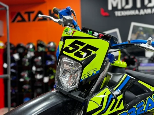 Мотоцикл кроссовый / эндуро Upbeat (Апбит) CB300/DB300 лимонный зелёный | Мототека