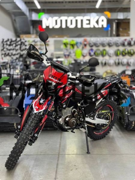 Мотоцикл кроссовый / эндуро Regulmoto (Регулмото) Sport - 003 PR PRO 300 (4 valves) 6 передач чёрный/красный с ПТС | Мототека